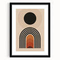 Modern Bohemian Wall Art | Geometric Boho Decor Canvas for Vibrant Spaces