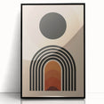 Modern Bohemian Wall Art | Geometric Boho Decor Canvas for Vibrant Spaces