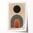 Modern Bohemian Wall Art | Geometric Boho Decor Canvas for Vibrant Spaces