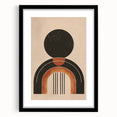 Minimalist Bohemian Wall Art | Geometric Boho Decor Canvas for Modern Homes