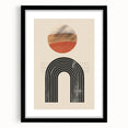 Bohemian Wall Art | Eclectic Boho Decor Canvas | Artistic Arch Design