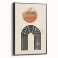 Bohemian Wall Art | Eclectic Boho Decor Canvas | Artistic Arch Design