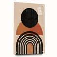 Bohemian Wall Art | Eclectic Boho Decor Canvas | Geometric Circle Design