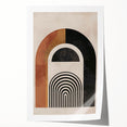 Bohemian Wall Art | Eclectic Boho Decor Canvas | Abstract Arch Design