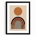 Eclectic Boho Decor | Artistic Bohemian Wall Art | Geometric Circle Design