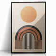 Eclectic Boho Decor | Artistic Bohemian Wall Art | Geometric Circle Design