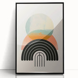 Bohemian Wall Art - Eclectic Boho Decor Canvas with Artistic Vibes