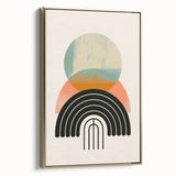 Bohemian Wall Art - Eclectic Boho Decor Canvas with Artistic Vibes