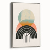 Bohemian Wall Art - Eclectic Boho Decor Canvas with Artistic Vibes