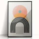Bohemian Wall Art | Boho Decor Canvas | Eclectic Boho Chic Wall Hanging
