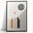 Bohemian Wall Art | Minimalist Boho Decor Canvas | Eclectic Artistic Print