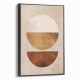 Bohemian Wall Art | Minimalist Boho Decor Canvas | Rustic Artistic Print