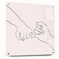 Bohemian Wall Art | Romantic Boho Hand Sketch Decor Canvas | Eclectic Art Print