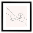 Bohemian Wall Art | Romantic Boho Hand Sketch Decor Canvas | Eclectic Art Print