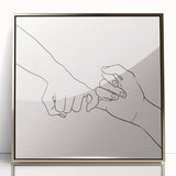 Bohemian Wall Art | Romantic Boho Hand Sketch Decor Canvas | Eclectic Art Print