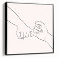 Bohemian Wall Art | Romantic Boho Hand Sketch Decor Canvas | Eclectic Art Print