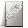 Bohemian Wall Art | Minimalist Botanical Line Drawing | Nature-Inspired Decor