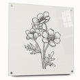 Bohemian Wall Art | Elegant Floral Boho Decor Canvas | Eclectic Art Print