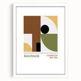 Bohemian Wall Art | Bauhaus Eclectic Boho Decor Canvas | Abstract Print