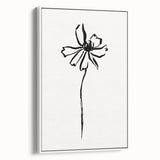 Bohemian Wall Art | Minimalist Floral Line Drawing | Nature-Inspired Art