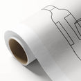 Bohemian Wall Art | Minimalist Wine Bottle Line Drawing | Modern Art Print
