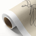 Bohemian Wall Art | Graceful Dancer Line Drawing | Minimalist Art Print