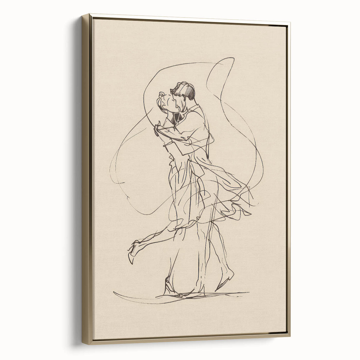Bohemian Wall Art | Romantic Boho Decor Canvas | Eclectic Art Print