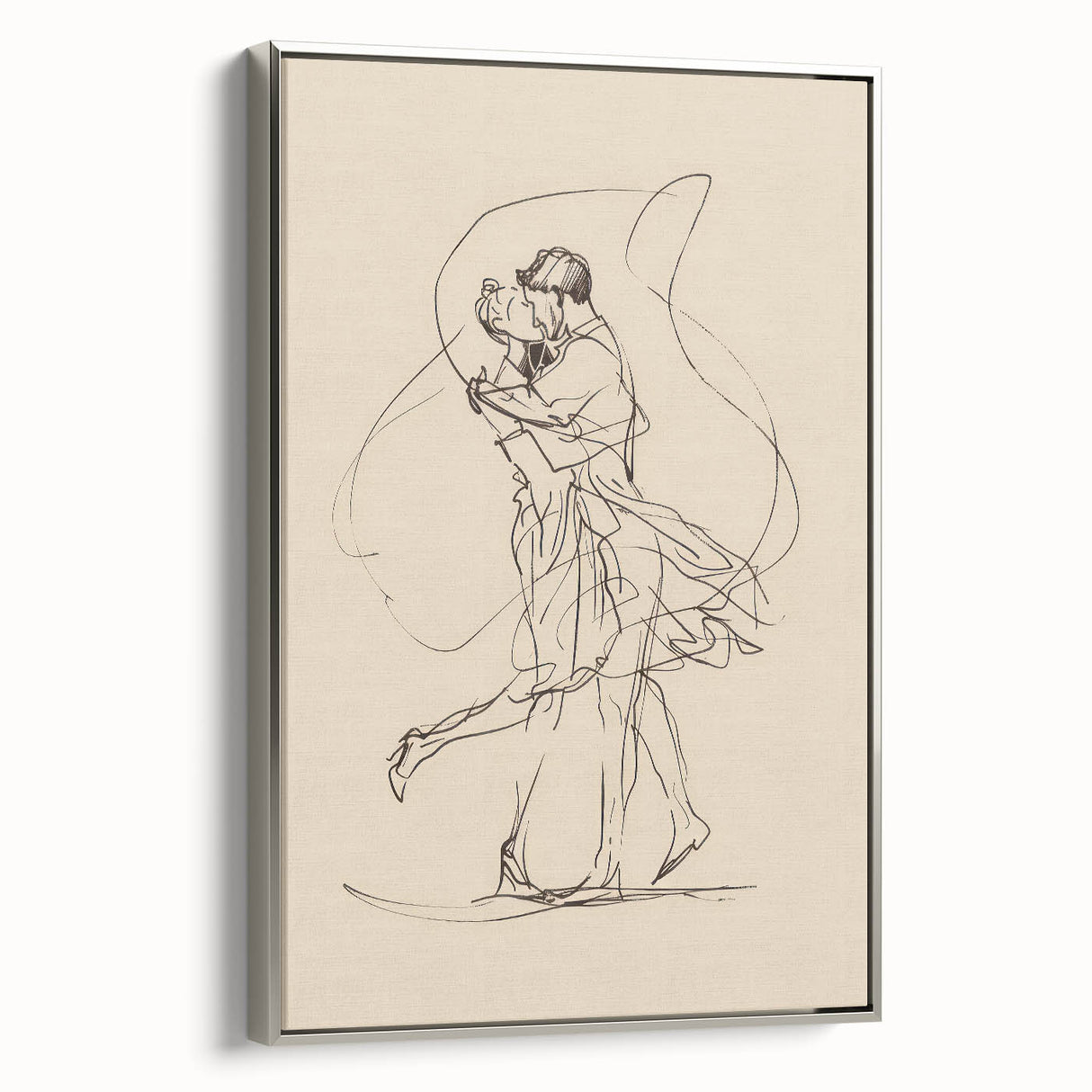 Bohemian Wall Art | Romantic Boho Decor Canvas | Eclectic Art Print