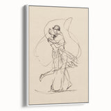 Bohemian Wall Art | Romantic Boho Decor Canvas | Eclectic Art Print