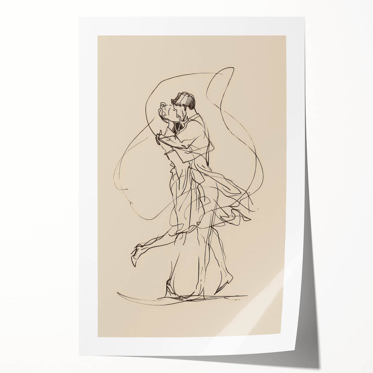 Bohemian Wall Art | Romantic Boho Decor Canvas | Eclectic Art Print