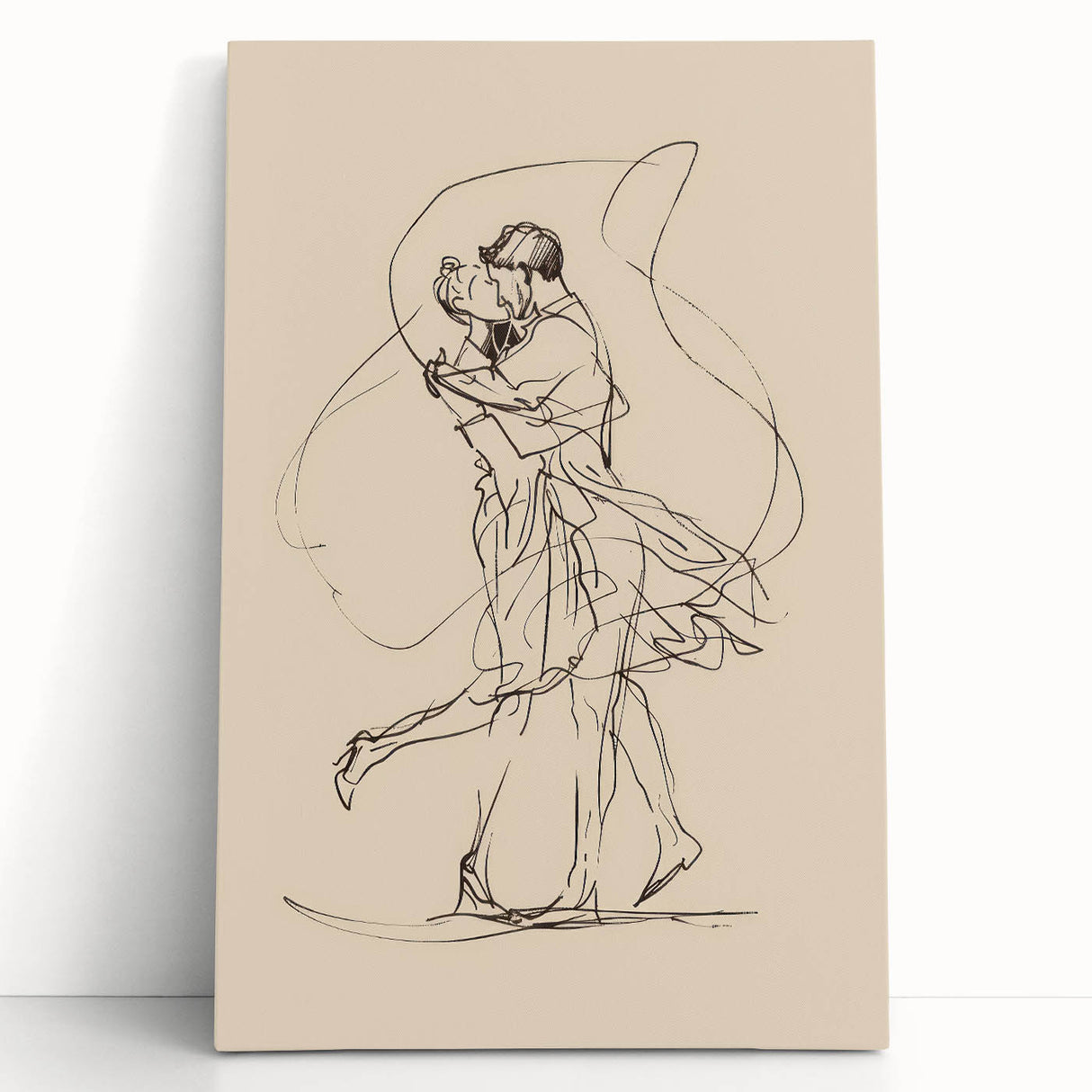 Bohemian Wall Art | Romantic Boho Decor Canvas | Eclectic Art Print