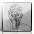 Bohemian Wall Art | Abstract Boho Decor Canvas | Eclectic Art Print