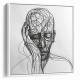 Bohemian Wall Art | Abstract Boho Decor Canvas | Eclectic Art Print