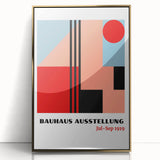 Bohemian Wall Art | Bauhaus Ausstellung Boho Decor Canvas | Eclectic Print