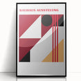 Bohemian Wall Art | Bauhaus Ausstellung Boho Canvas | Abstract Decor