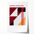 Bohemian Wall Art | Bauhaus Ausstellung Boho Canvas | Abstract Decor