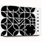 Bohemian Wall Art | Modern Monochrome Geometric Boho Canvas Print