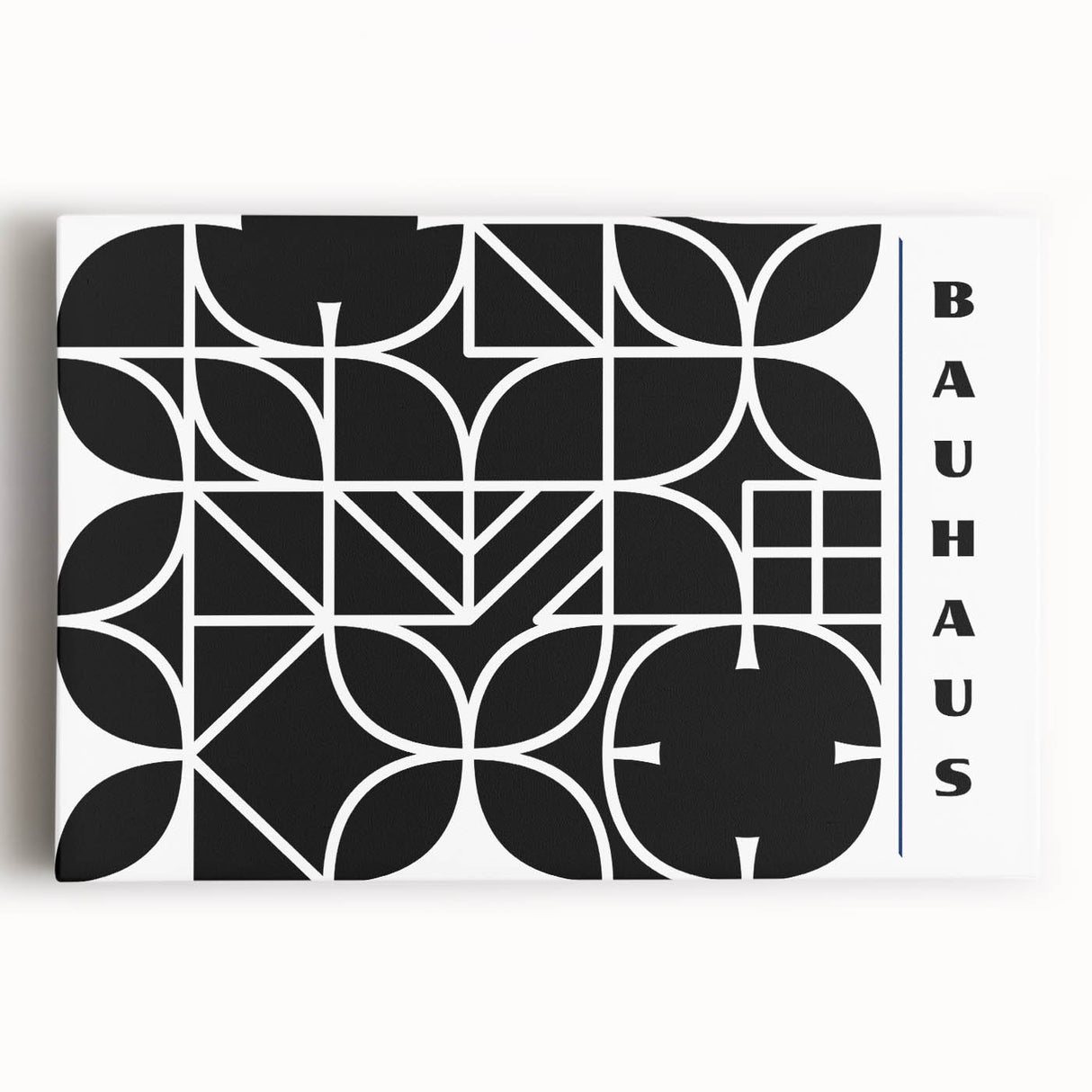 Bohemian Wall Art | Modern Monochrome Geometric Boho Canvas Print