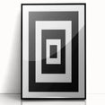 Bohemian Wall Art | Geometric Boho Decor Canvas | Eclectic Art Print