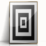 Bohemian Wall Art | Geometric Boho Decor Canvas | Eclectic Art Print