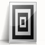 Bohemian Wall Art | Geometric Boho Decor Canvas | Eclectic Art Print