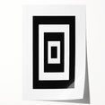 Bohemian Wall Art | Geometric Boho Decor Canvas | Eclectic Art Print