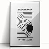 Bohemian Wall Art | Bauhaus-Inspired Eclectic Boho Canvas | Geometric Art Print