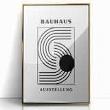 Bohemian Wall Art | Bauhaus-Inspired Eclectic Boho Canvas | Geometric Art Print