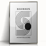 Bohemian Wall Art | Bauhaus-Inspired Eclectic Boho Canvas | Geometric Art Print