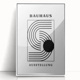 Bohemian Wall Art | Bauhaus-Inspired Eclectic Boho Canvas | Geometric Art Print