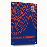 Bohemian Wall Art | Bauhaus Exhibition Sep 1923 Boho Canvas | Abstract Decor