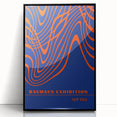 Bohemian Wall Art | Bauhaus Exhibition Sep 1923 Boho Canvas | Abstract Decor