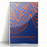 Bohemian Wall Art | Bauhaus Exhibition Sep 1923 Boho Canvas | Abstract Decor