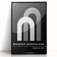 Bohemian Wall Art | Bauhaus-Inspired Arches Boho Canvas | Eclectic Art Print